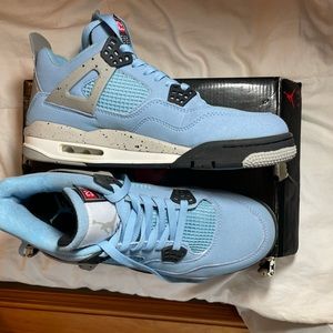Jordan 4 University Blue Size 12 - Retro 4 - Brand New